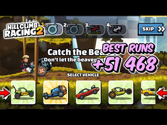 Hill Climb Racing 2 - Easy 51k in Ground Control Team Event