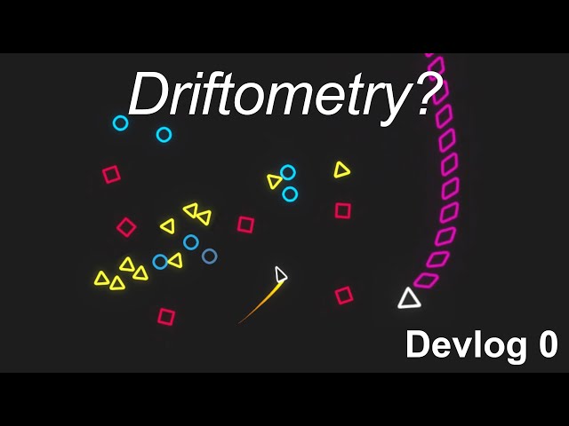 Making an arcade shooter game - devlog 0 - Driftometry?