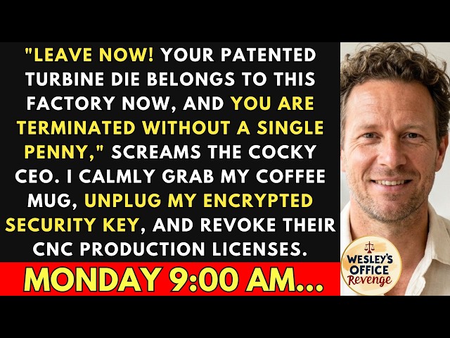 They Terminated Me To Steal My Patented Turbine Die, So I Remotely Revoked The Tooling Licenses
