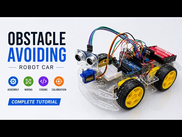 Arduino Obstacle Avoiding Robot – Full Step-by-Step Tutorial