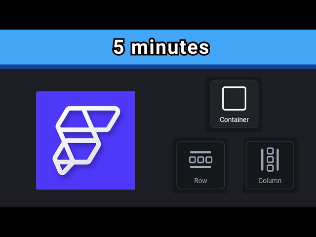 Flutterflow widget explain in 5 minutes