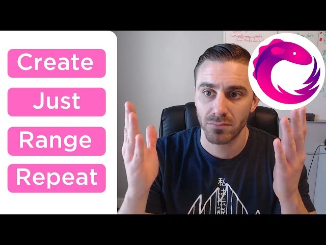Create, Just, Range, Repeat - RxJava Operators