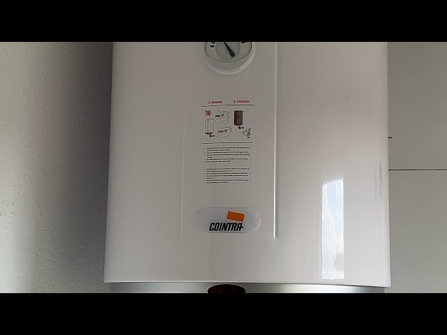 TUTORIAL INSTALACIÓN TERMO ELECTRICO COINTRA 50 L