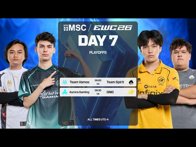 [LIVE] | MSC AT EWC Knockout Stage Day 2 | (ENG)