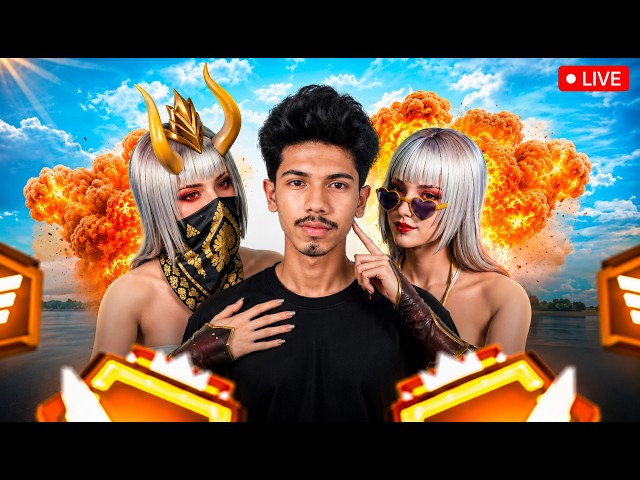 🎯Road to Grandmaster Top 1 | Free Fire Rank Push live With MAHIR ! #freefire #trending #shortlive