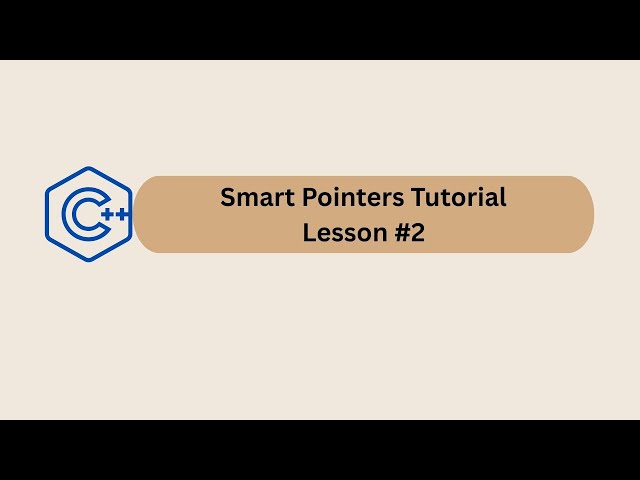 Advanced C++ Master in Smart Pointer   Unique Pointer