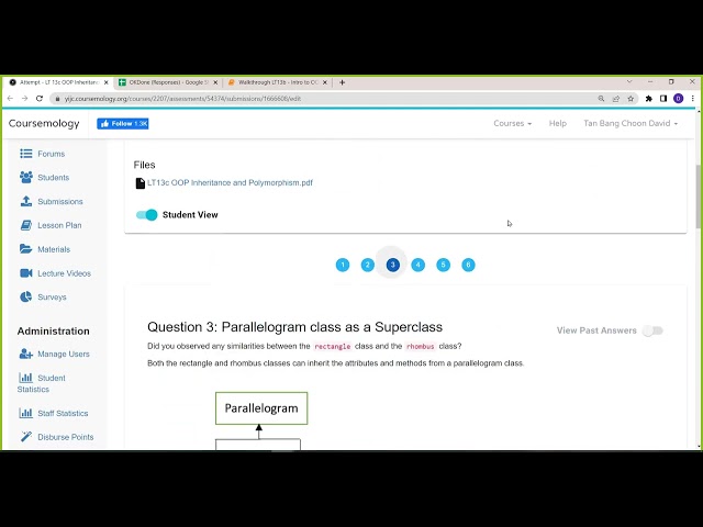 Walkthrough LT13c Q3-5