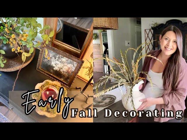 Early Fall Decorate With Me 🍂 | Cozy Vintage Cottage Decorating Ideas