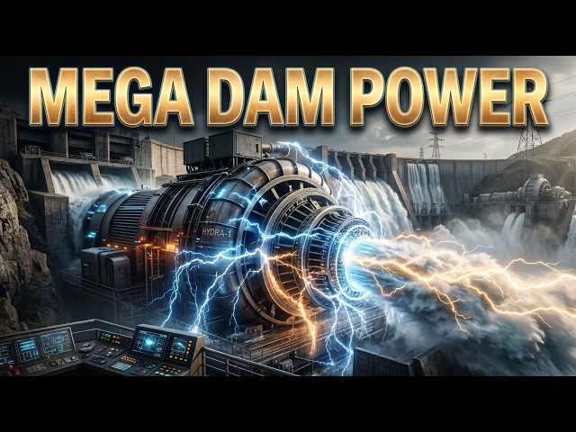 Inside Mega Dams – How Massive Dams Generate Electricity | Full Process