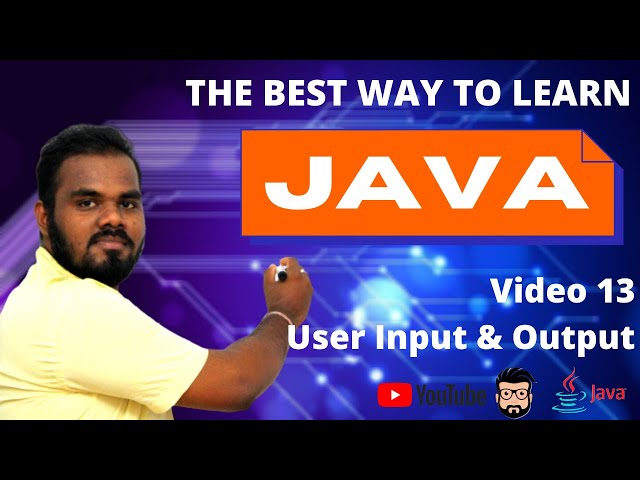 Java 13 - User Input and Output in Sinhala