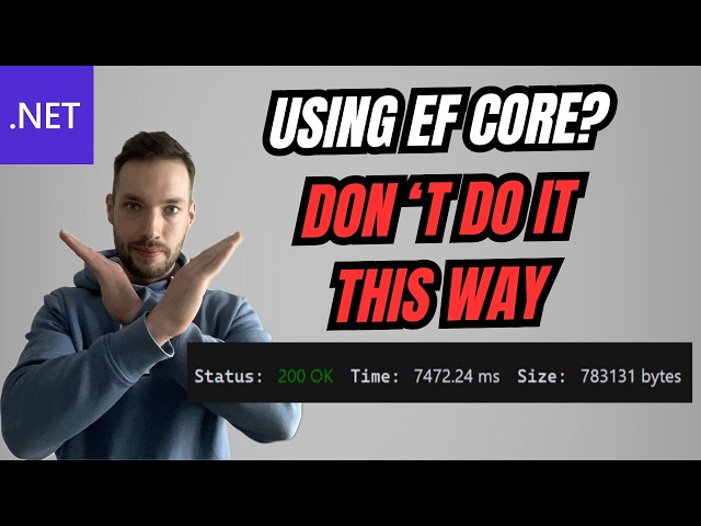 EF Core Performance: N+1, Cartesian Explosion and How to Fix Both