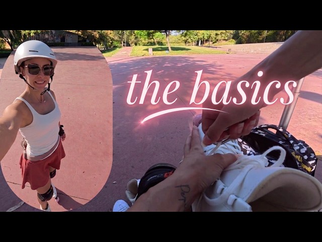 Working on the basics | adult inline figure skating journey