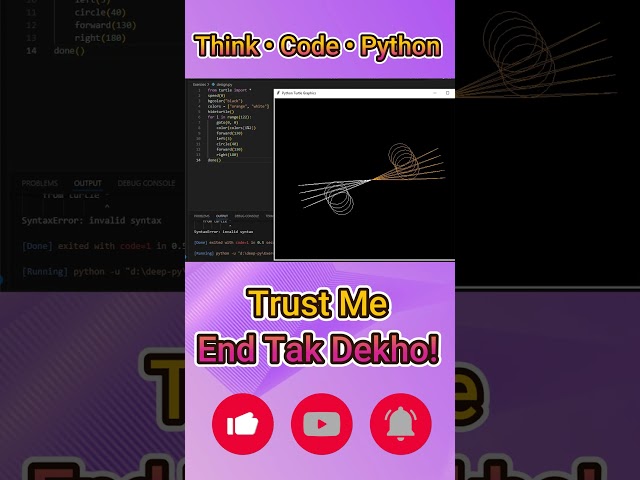 Python Programming | Python for Beginners | Python Full Course 🐍🔥#shorts #ytshorts #coding
