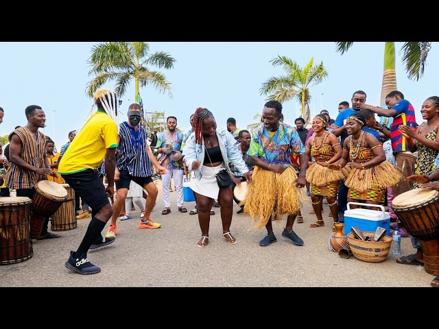 Ghanaian Traditional Dance Lessons at the Chale Wote Street Art Festival 2026 | Part 2