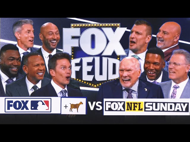 FOX Family Feud 🚨 Tom Brady, Big Papi, Gronk, Derek Jeter, A-Rod, Terry Bradshaw & more face off!