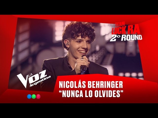 Nicolás Behringer - "Nunca lo olvides" - Team Luck Ra - 2° Round - La Voz Argentina 2025