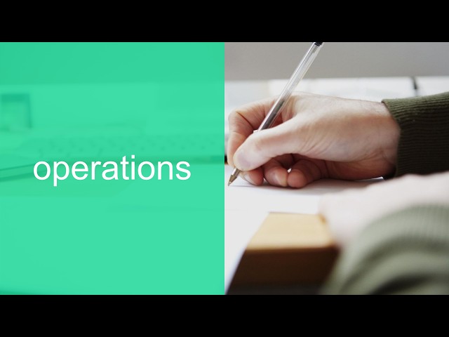 operations