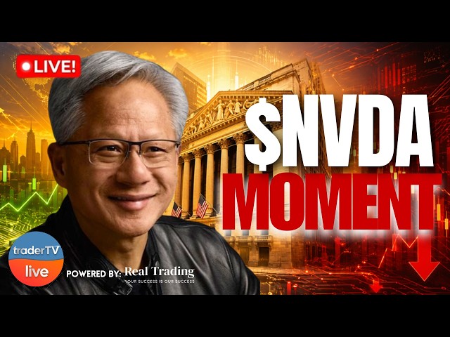 Nvidia Earnings on Deck 👀 $NVDA Takes Center Stage as Stocks Stall | Stock Market Live