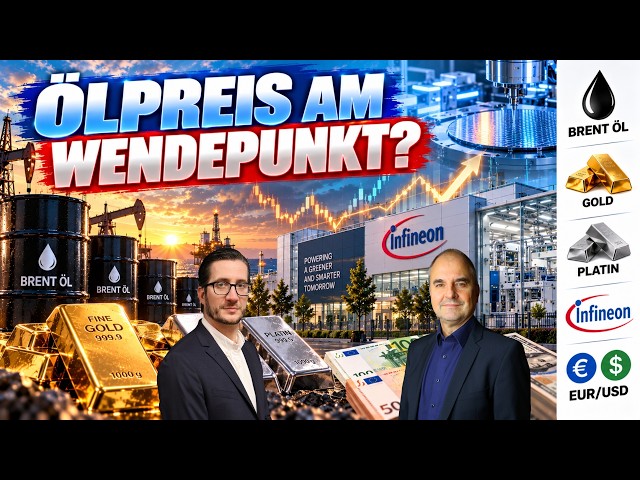 Auspendeln des Marktes endet heute - Micron gibt den Ton an  - Gold, Platin, Brent ÖL, Infineon