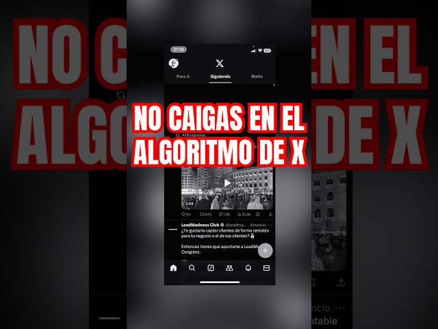 No al algoritmo de X (Twitter). Cómo pasar menos tiempo en esta red social