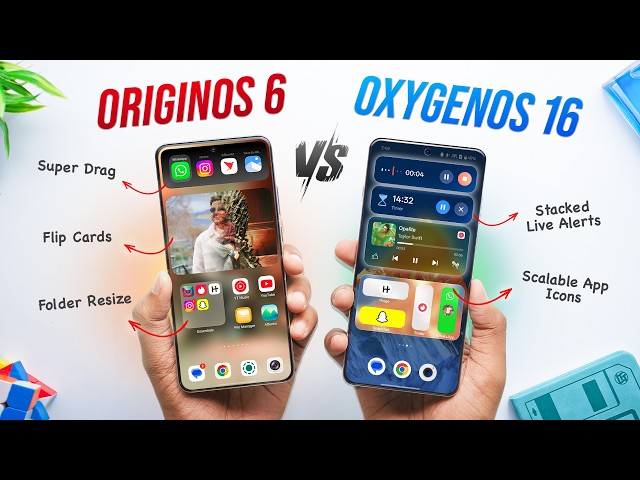 OxygenOS 16 vs Origin OS 6: ¿cuál es mejor?