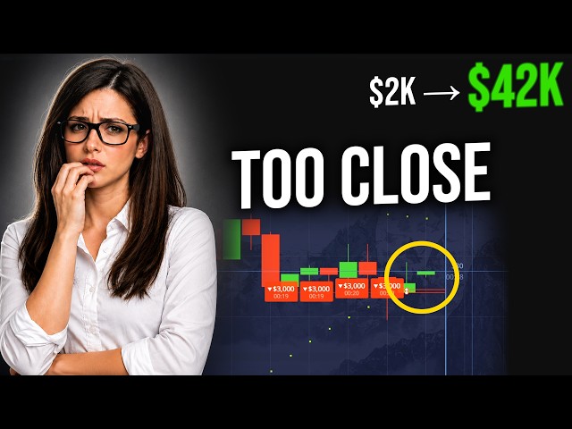 $2000 to $42,000 in 30 Minutes… But It Almost Failed | PocketOption Strategy