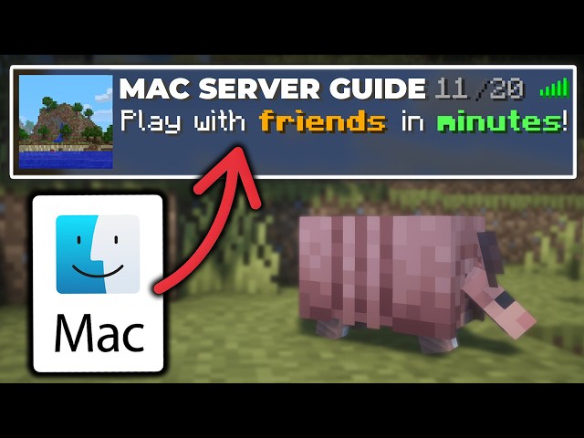 How To Make a Minecraft Server on Mac