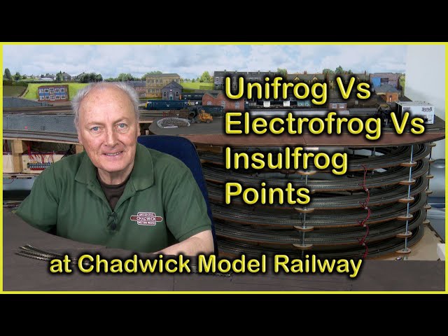 PECO UNIFROG Vs Electrofrog Vs Insulfrog Points at Chadwick Model Railway | 219.