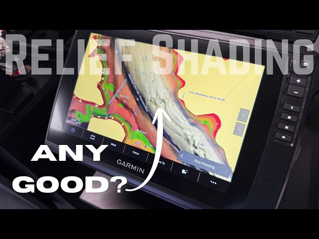 Is The Mapping On GARMIN Units Any Good?  (What’s The Deal With RELIEF SHADING??)