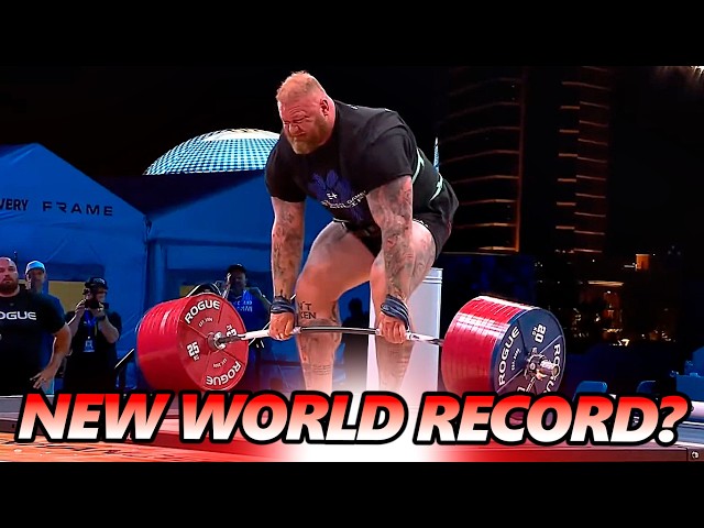 THE BATTLE FOR 515KG: Hafthor Bjornsson vs Mitchell Hooper