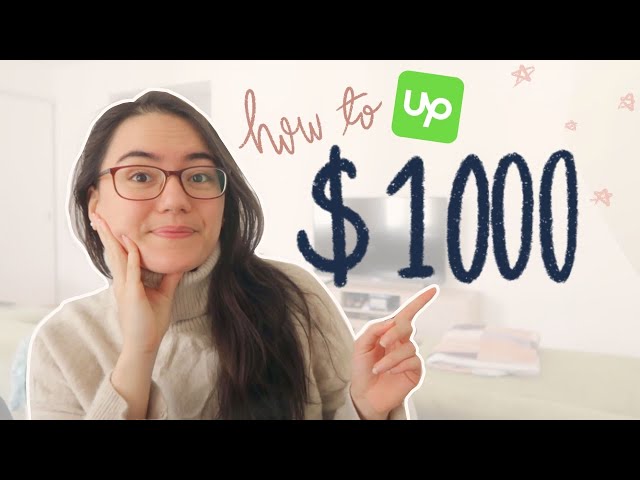 💰 9 tips for your first $1000 on upwork