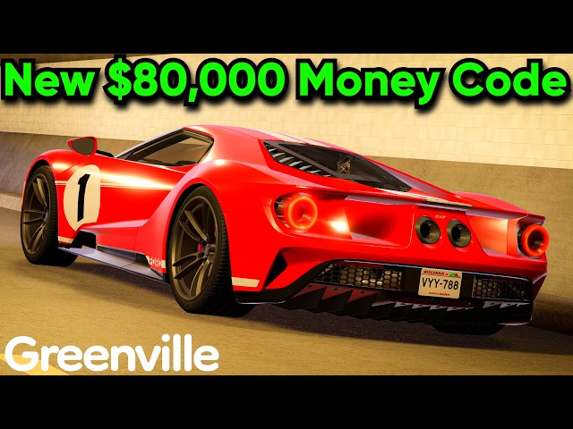 *NEW* FREE $80,000 MONEY CODE IN GREENVILLE!