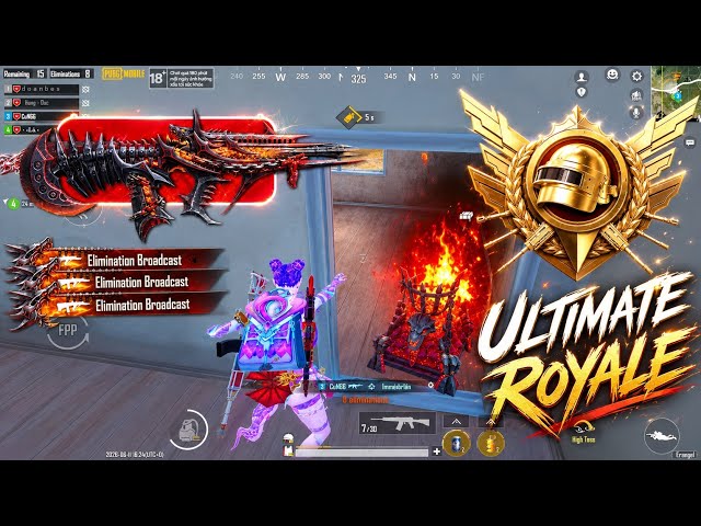 Ultimate Royale: 4 Fingers vs Pro Players