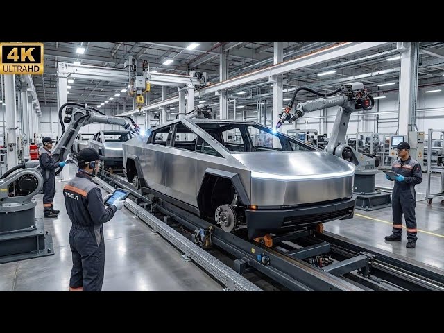 Cybertruck Production: The Most Advanced Assembly Line Ever