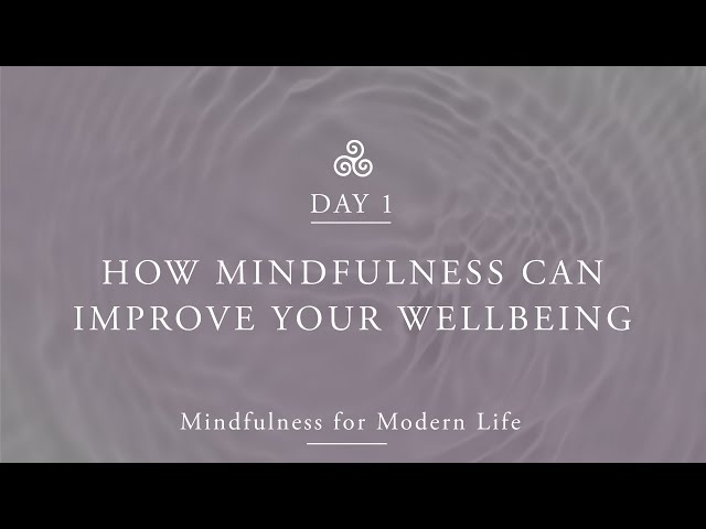 How Mindfulness Improves Wellbeing | Mindfulness for Modern Life With Ruby Wax (Ep 1)