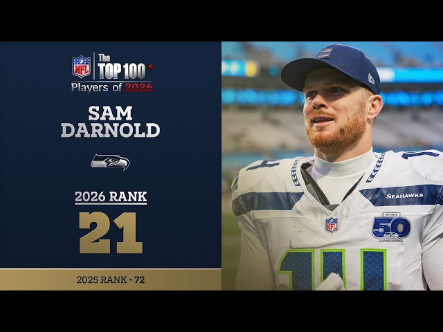 21: Sam Darnold (QB, Seahawks) | Top 100 Players of 2026