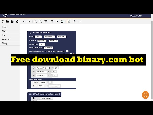 free download binary.com bot - automatic trading software