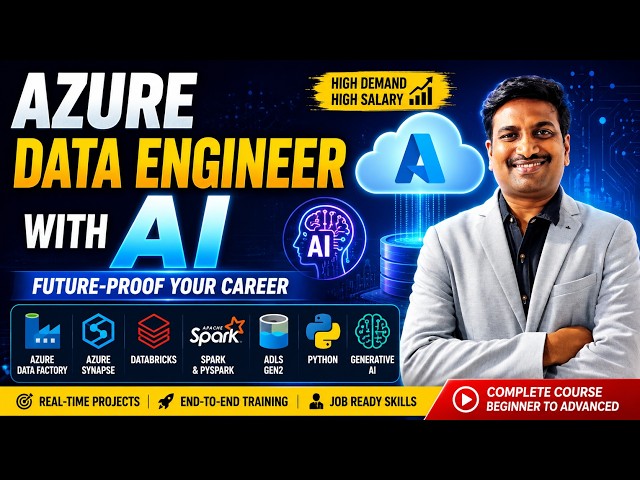 Azure Data Engineer with AI  Future Proof Your Career