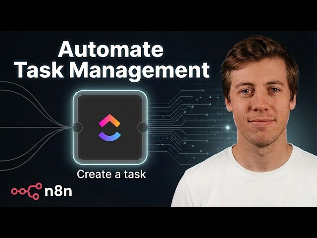 How to Use ClickUp in n8n with 2 Workflows + API