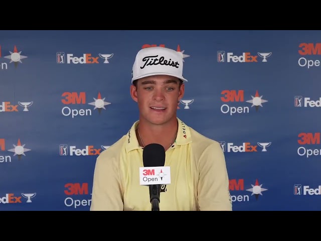 Jackson Koivun tira 61 con DOS EAGLES para liderar el 3M Open