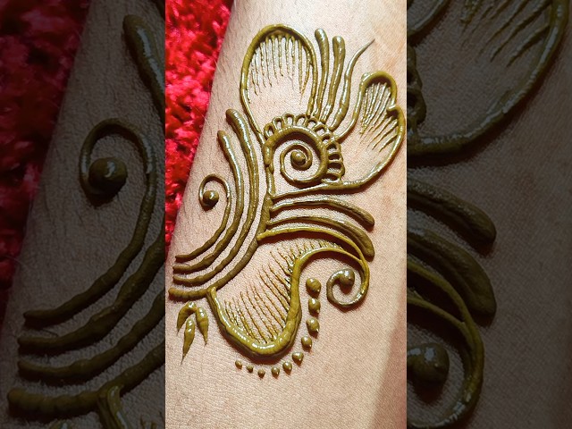 Easy Simple Mehndi Designs #mehndi #simple #design #trending #viral #shorts #video