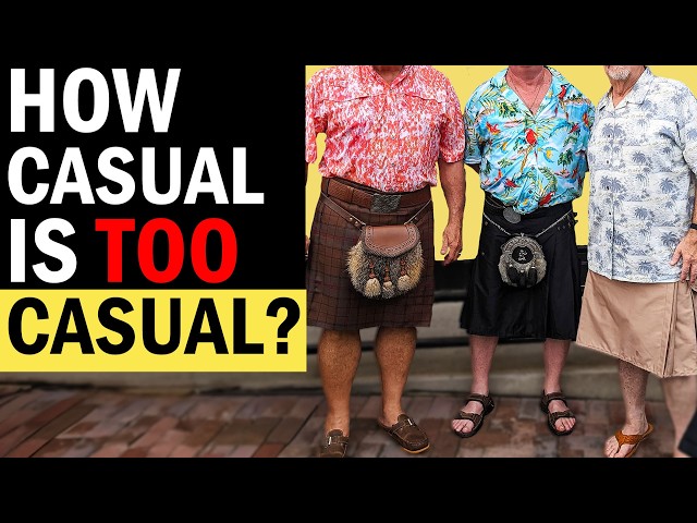 The Rules of Kilt Style: When Are You Too Casual?
