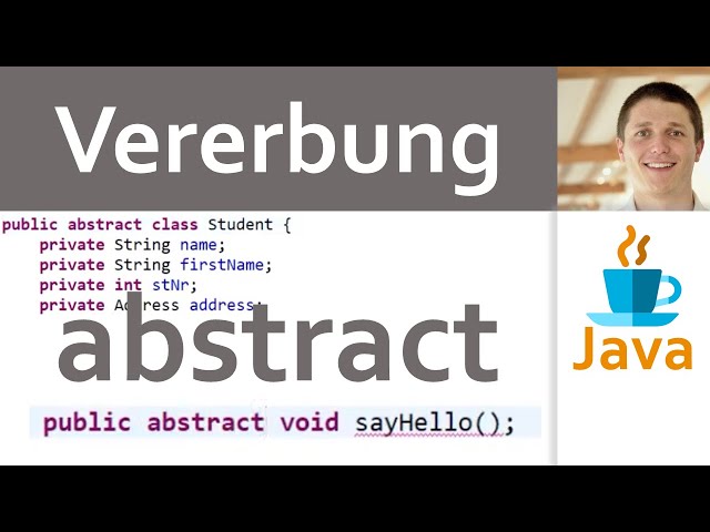 💻 JAVA | Vererbung 14 - Abstrakte Klassen und Methoden mit abstract