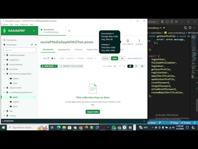 MERNSTACK SOCIAL MEDIA WEB APP - BACKEND