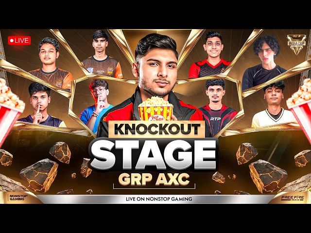 FFMIC 2026 FALL KNOCKOUT STAGE DAY-1 WATCH PARTY 🥶 || NG vs TG vs TE vs TSG vs GODL   #iQOO #iQOOZ11