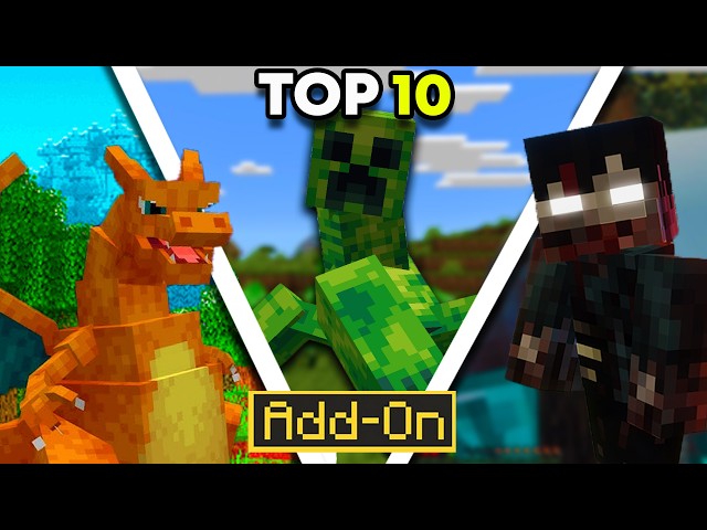 Top 10 FREE Addons For Minecraft Bedrock!