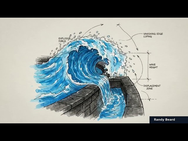 The Edge and the Hidden Tank — Building the Weir & Catch Basin (Ep. 2)