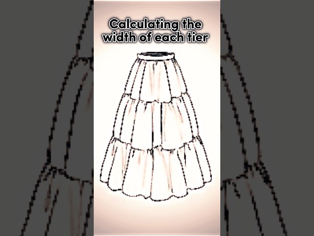 ✂️Tiered Skirt Formula