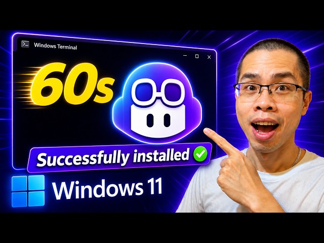 Install GitHub Copilot CLI on Windows 11 - Super Fast & Easy !