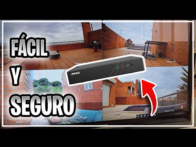 🔴HAZ TU CASA + SEGURA con un NVR y Cámaras ANNKE POE